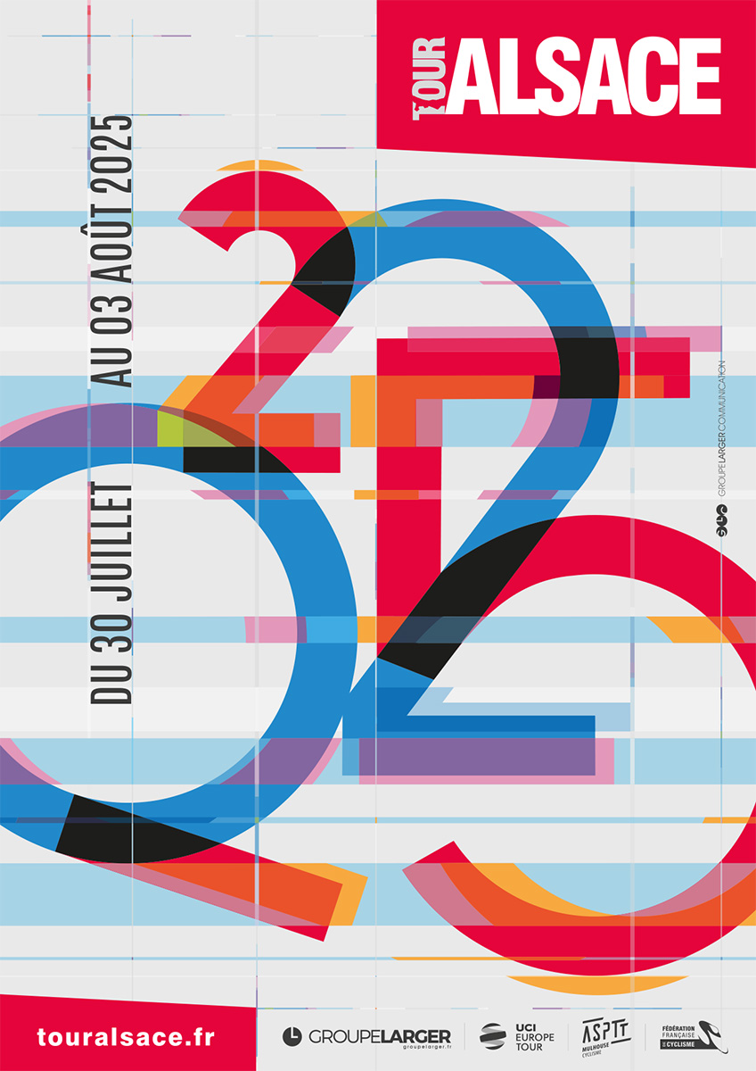 Affiche Tour d'Alsace Cycliste 2025