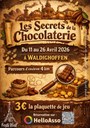 Affiche jeu de piste "Les secrets de la chocolaterie"