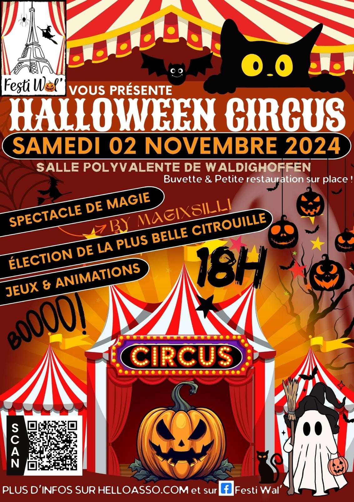 Halloween circus