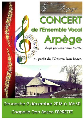 2018/12/09 - Affiche Concert Arpège Don Bosco