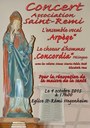 Affiche Concert Hégenheim Arpège -Concordia Hésingue-4 oct 2015