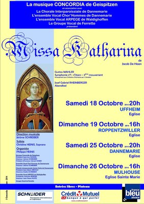 Affiche Missa Katharina