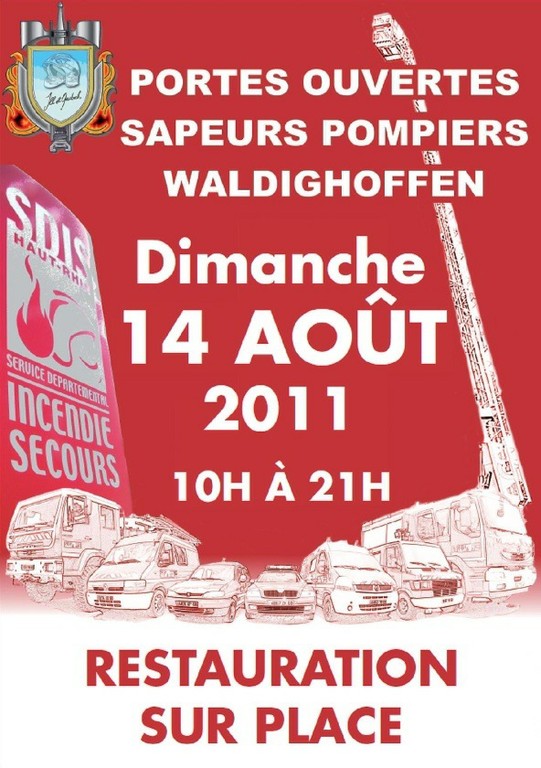 Affiche des portes ouvertes 2011