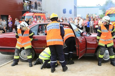 Exercice désincarcération filles
