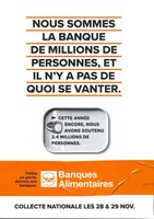 Affiche collecte alimentaire 2025