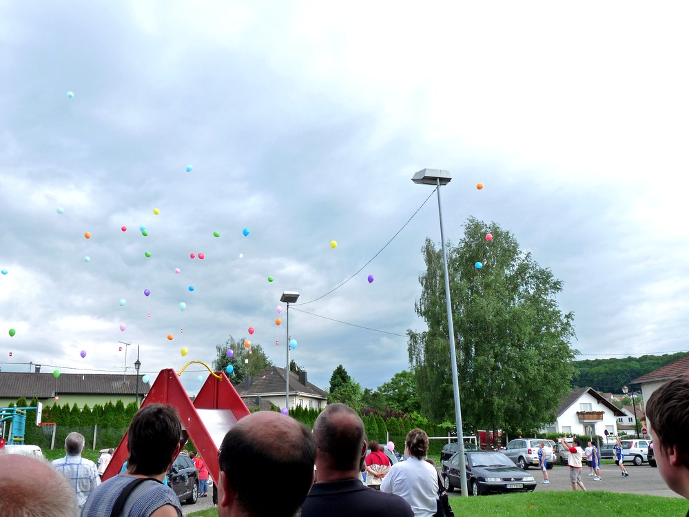 Caravane du sang ballons