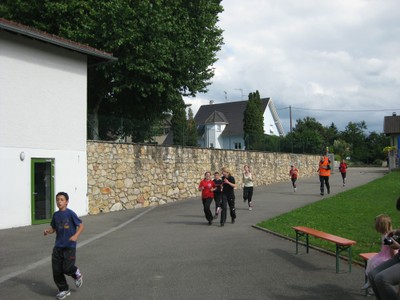 Caravane du sang arrivée des enfants