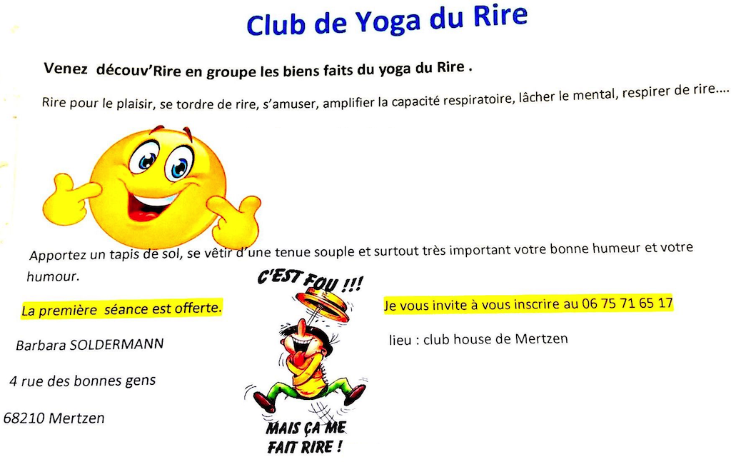 Club de Yoga du rire