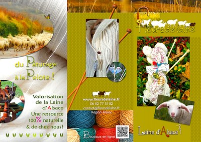 Flyer Fleurs de Laine 1