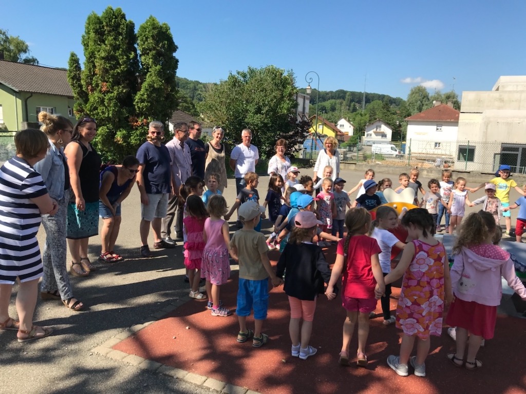 Inauguration jeu école 1