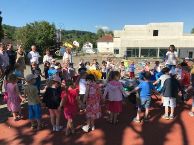 Inauguration jeu école 2