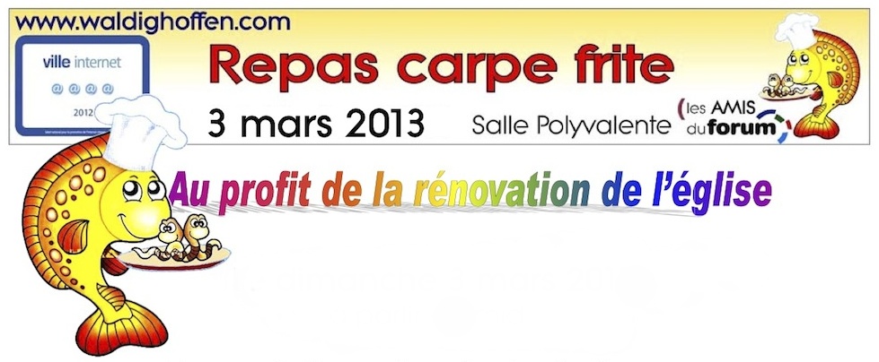 Bandeau carpe frite 2013