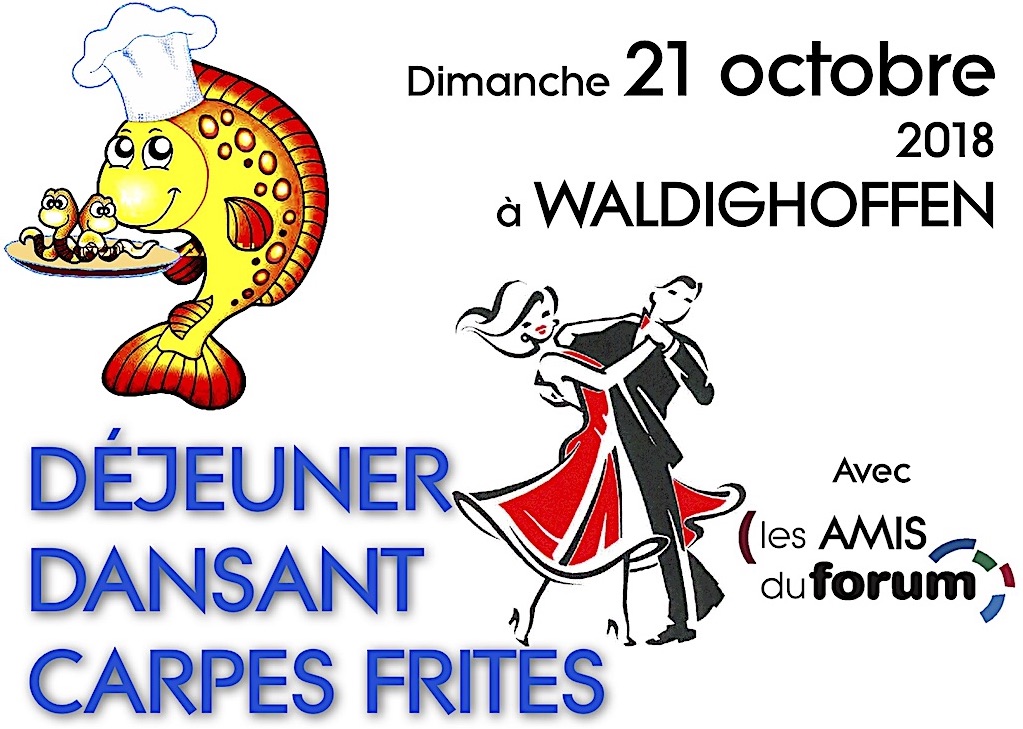 Déjeuner dansant Carpes Frites 21 oct 18