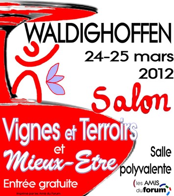 Affiche Salon Vignes et Terroirs et Mieux-Etre 2012