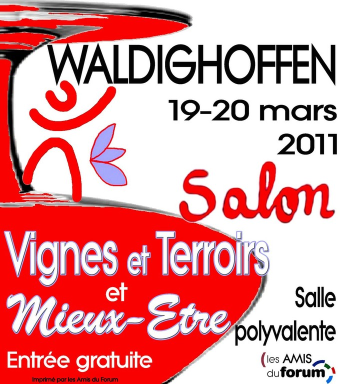 Affiche Salon Vignes et Terroirs et Mieux-Etre 2011