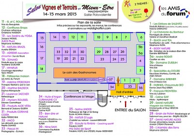 Plan du Salon VTME 2015