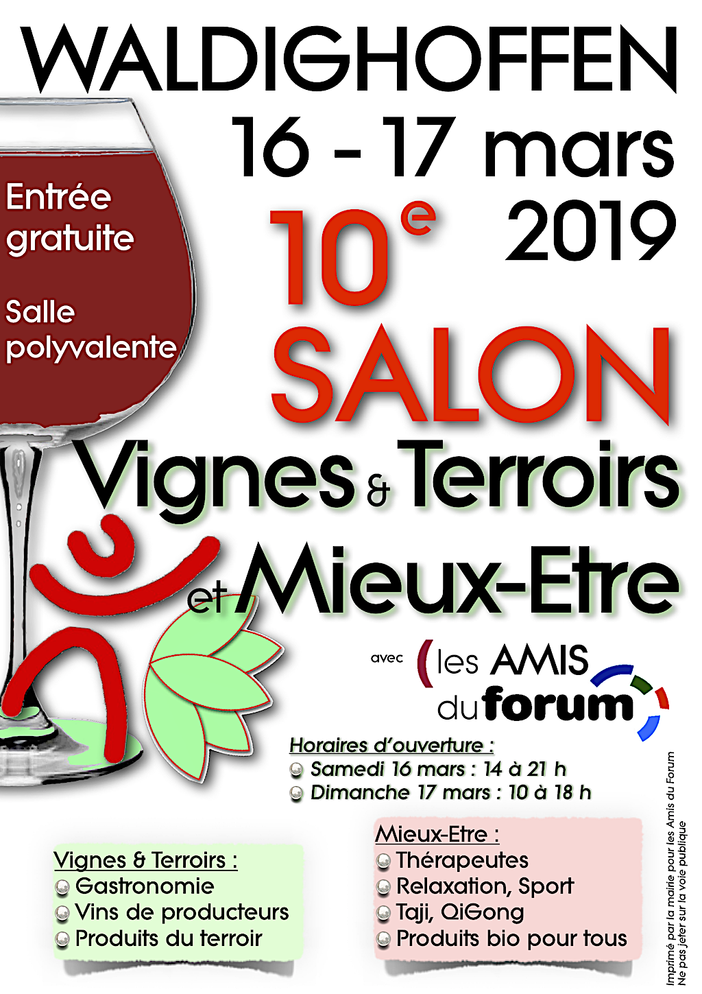 Affiche complète 10e Salon VTME - 2019