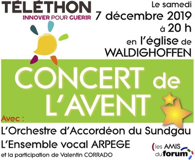 Visuel Concert Téléthon 7 déc 2019