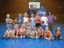 Le groupe des baby-basketteurs qui a participé à la semaine d'initiation.