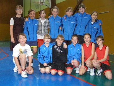Camp de basket benjamins/ines à Waldighoffen le 14 avril.