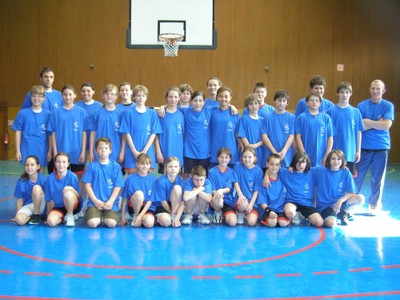Camp de basket benjamins/ines à Waldighoffen le 15 avril.