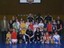 photo regroupant les basketteurs professionnels de Kaysersberg en compagnie des jeunes joueurs du CSSPP Waldighoffen à l'occasion des mercredi du basket.