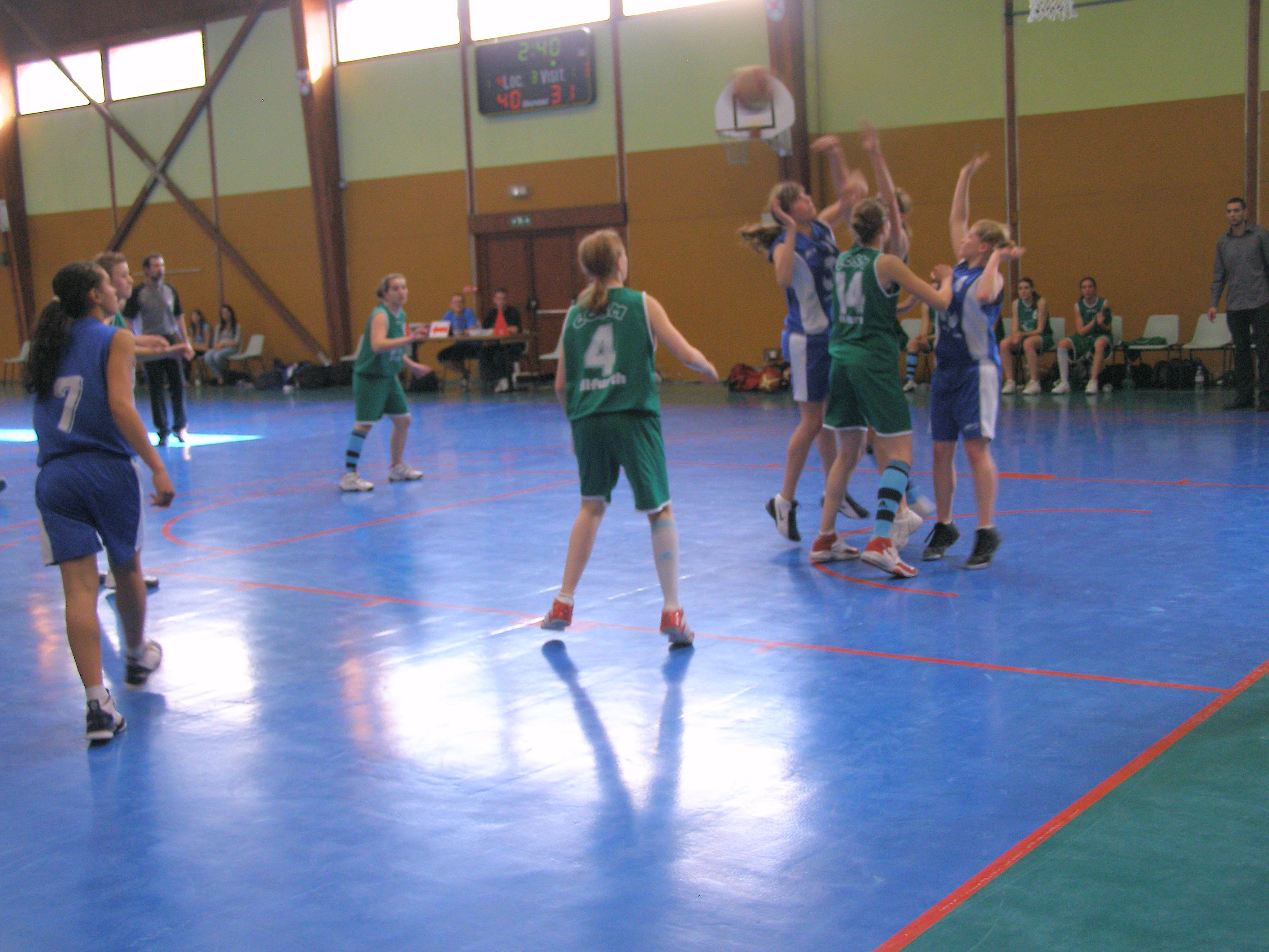 finale départemental cadettes. 1