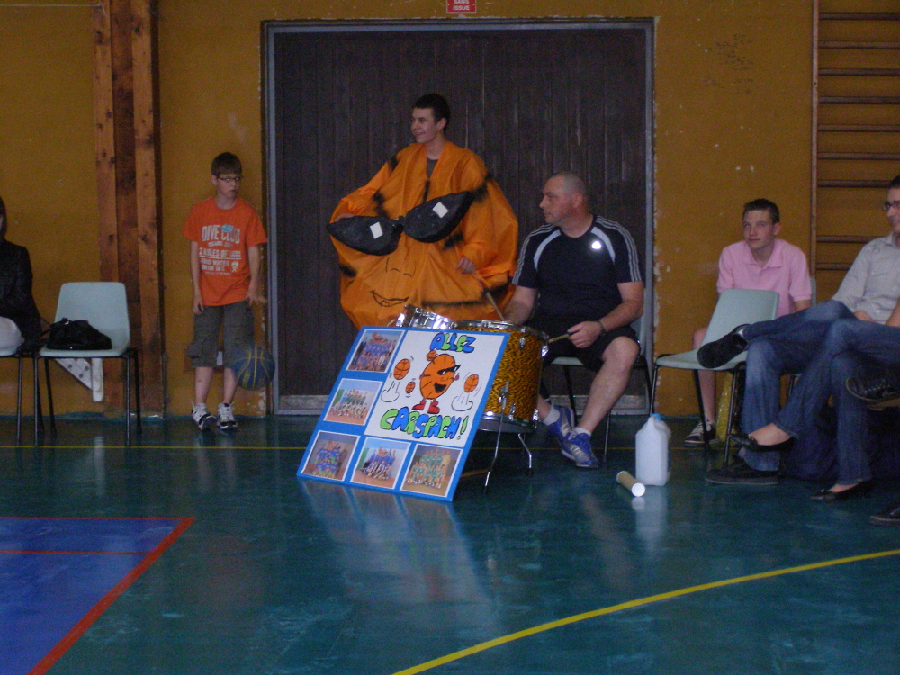 finales départementales de basket à Waldighoffen le 15 mai.