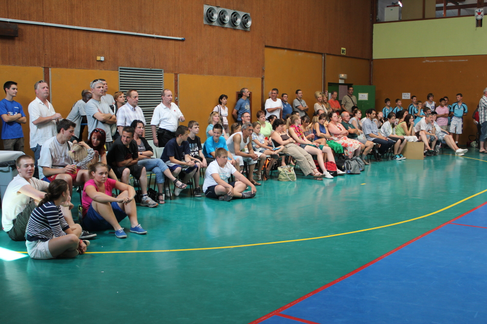 Les supporters des benjamines d'Illfurth.