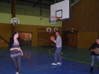 Belle ambiance au goûter de Noël des basketteurs.