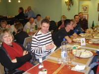 Repas convivial avec les dirigeants et entraineurs du basket-club CSSPP Waldighoffen.