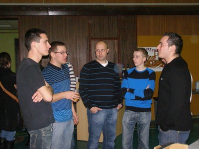 Sympa le goûter de Noël des basketteurs de Waldighoffen.