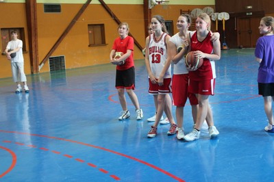 camp de basket minimes le 21 avril à Waldighoffen.