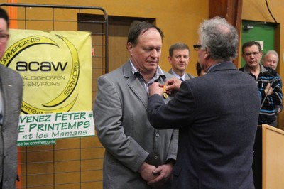 Remise médaille de la vie associative.