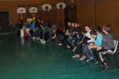 Photo de la grande soirée de basket du 12 mars à Waldighoffen.