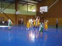 Photo du match des benjamines 1 du Basket-club CSSPP Waldighoffen.