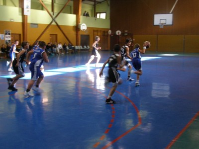 Photo du premier match des benjamins 2.