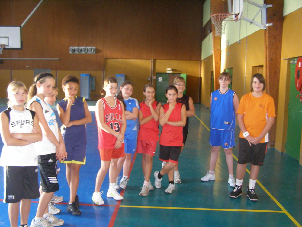 la reprise pour les benjamines