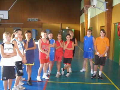 la reprise pour les benjamines