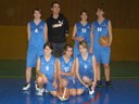 L'équipe des cadettes du basket-club CSSPP Waldighoffen.