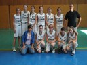 L'équipe des minimes féminines du basket-club CSSPP Waldighoffen qualifiée pour la finale départementale.