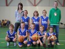 L'équipe des mini-poussins du basket-club CSSPP Waldighoffen.