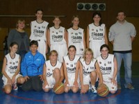 L&rsquo;équipe des minimes féminines du basket-club CSSPP Waldighoffen.