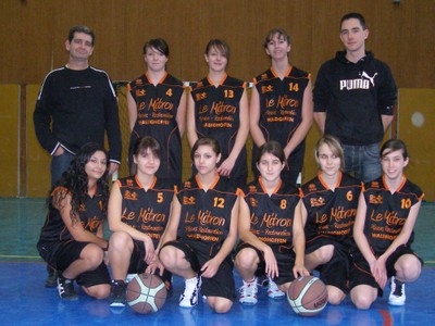 La nouvelle tenue des cadettes du basket-club CSSPP Waldighoffen.