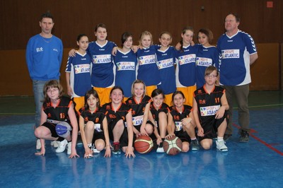 Nouvelle tenue pour les benjamines 2 du basket-club CSSPP Waldighoffen.