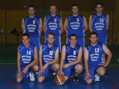 l&rsquo;équipe des seniors garçons 1 du basket-club CSSPP Waldighoffen.
