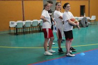 Camp de basket minimes  un trio de choc.