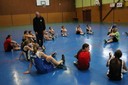 Camp de basket benjamins-benjamines Chloé à la manoeuvre