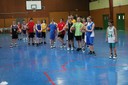 Camp de basket benjamins-benjamines le groupe des  stagiaires
