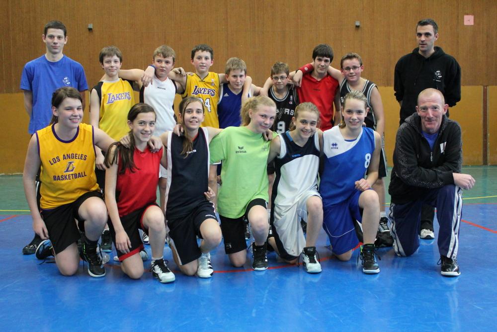 Camp de basket benjamins-benjamines les jeunes de Waldighoffen